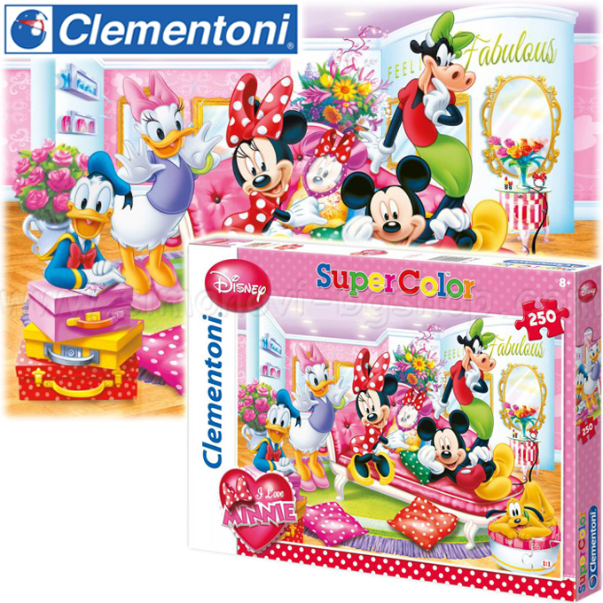 Clementoni - Super Color Disney ����� "Minnie - Fabulous" 250�.