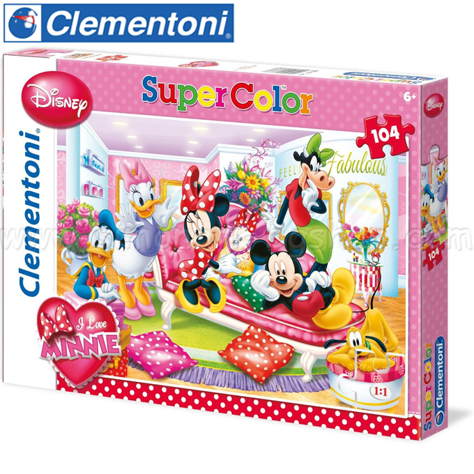 Clementoni - Super Color ����� 104�. "Minnie and her friend's"