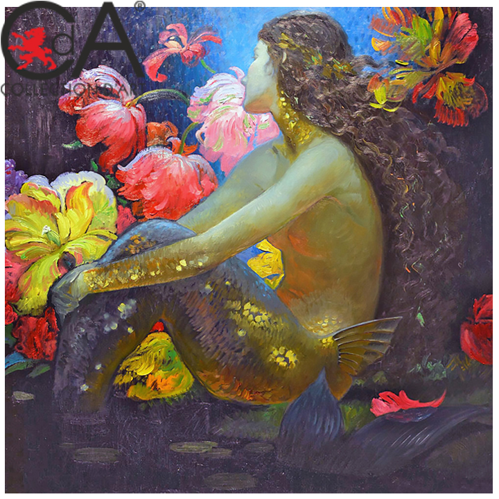 Collection D'Art   -  38 x 38. -  DE7134