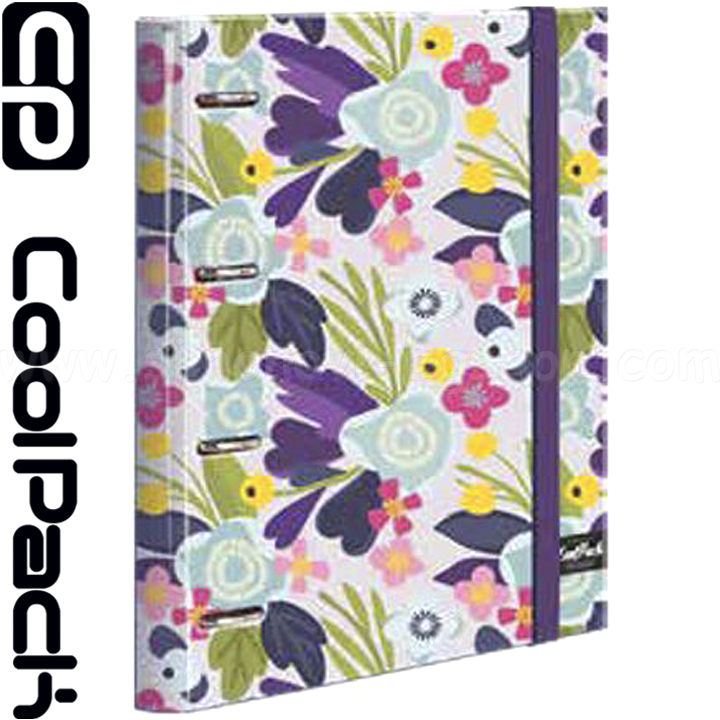 2023 Cool Pack Binder A4 with 4 rings and elastic band 30025CP
