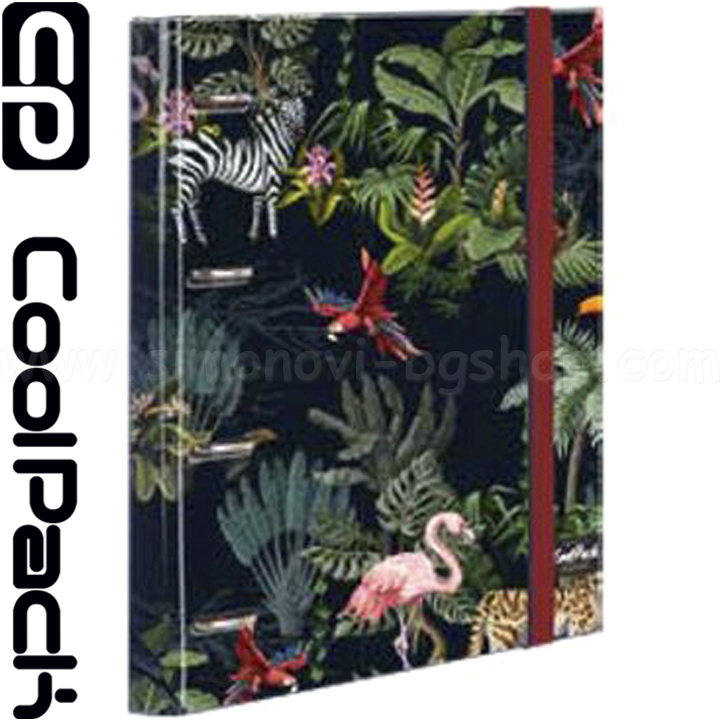 2023 Cool Pack Binder A4 with 4 rings and elastic Malindi 30308CP