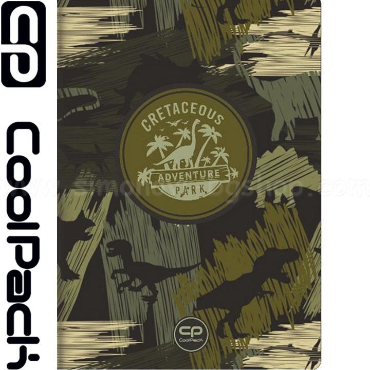 2023 Cool Pack Notebook A5 soft cover PP 60l line Adventure park 52355CP