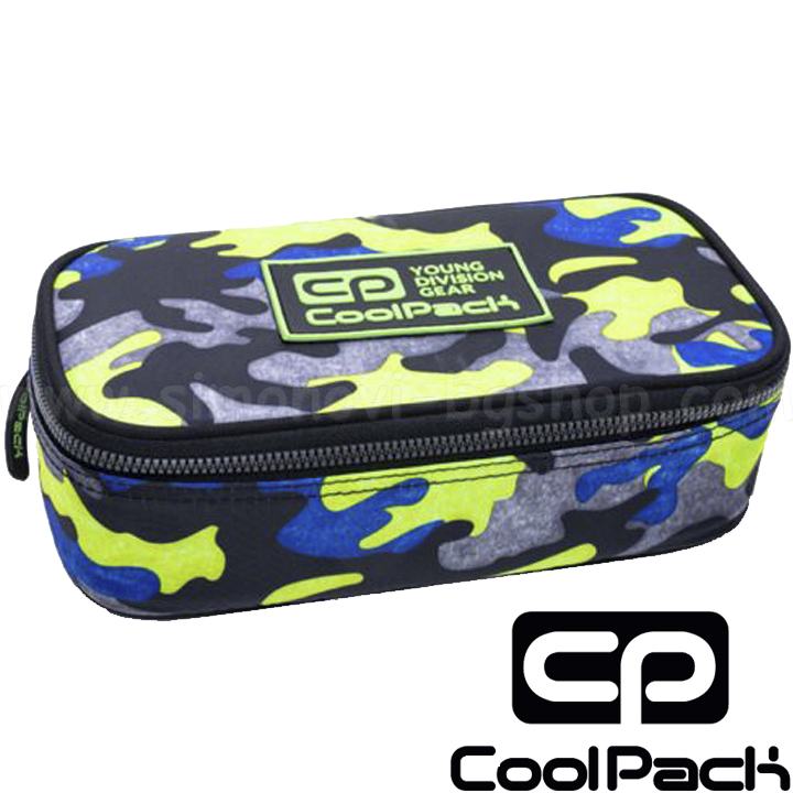 2023 Cool Pack Campus XL Round Vanity Camo Fusion Yellow B63094