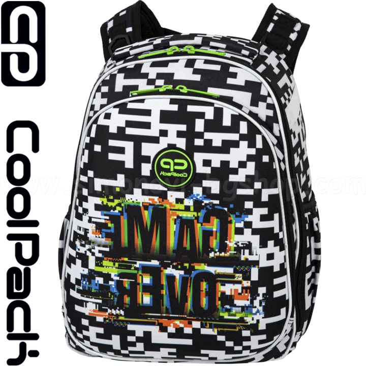 2023 Cool Pack Turtle School Backpack Game Over F015679