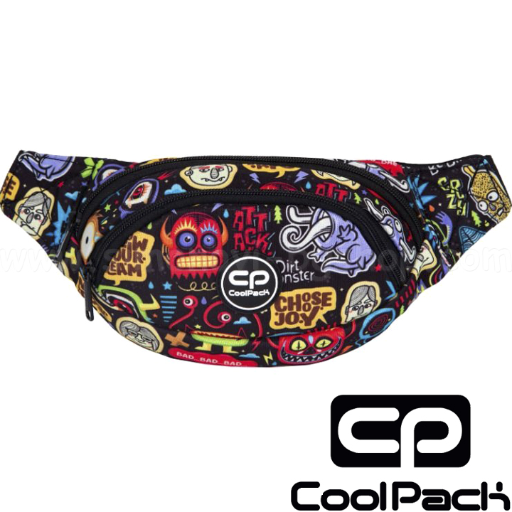 2023 Cool Pack Albany Waist Bag Scary StickersF075696