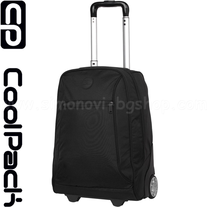 2023 Cool Pack Compact Backpack on wheels rpet Black F086641