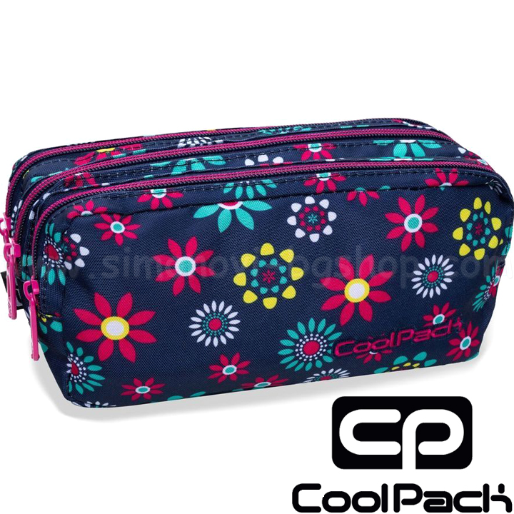 Cool Pack Primus Nesiezer with three zippers Hippie Daisy B60015