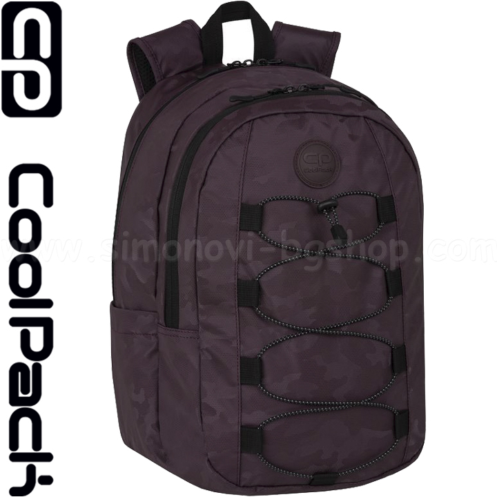 2024 Cool Pack Trooper Rucsac Burgundy F135816
