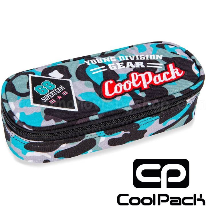 Cool Pack Campus Nessebar Camo Blue Insignă A62113