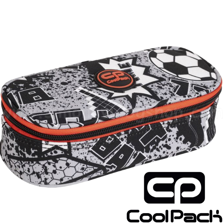 2023 Cool Pack Campus Round Toiletry Bag Gray Ball F062710