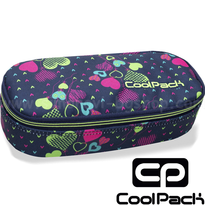 Cool Pack Campus   Lime Hearts B62010