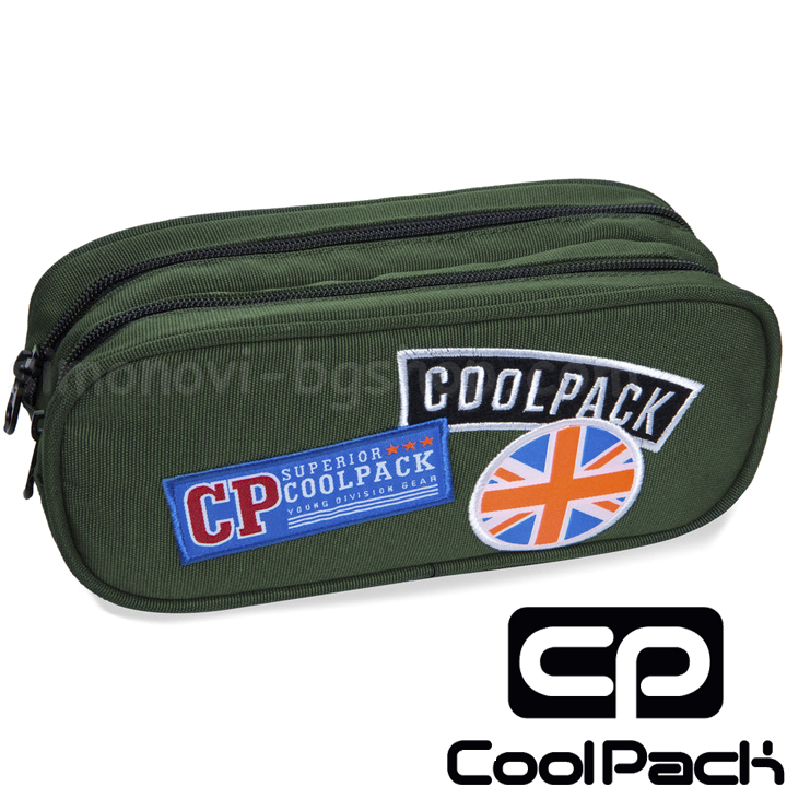 Cool Pack Clever Nessezer cu două insigne Green B65054