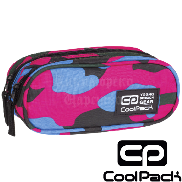 Cool Pack Clever Nessebar Camouflage Crimson 76579