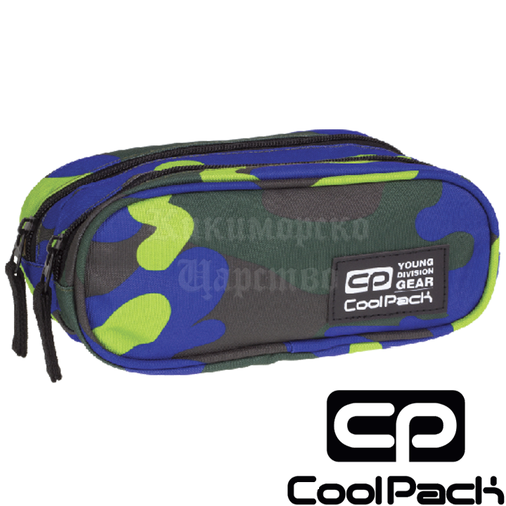 Cool Pack Clever Nessebar Camouflage Lime 76593