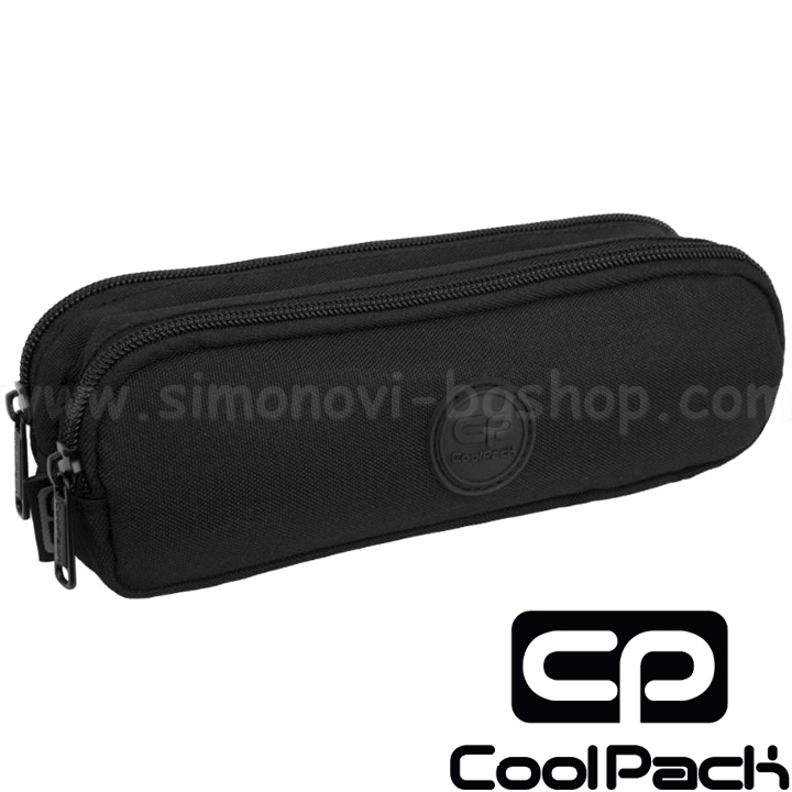 2023 Cool Pack Clio Two-zip toiletry bag rpet Black F069641