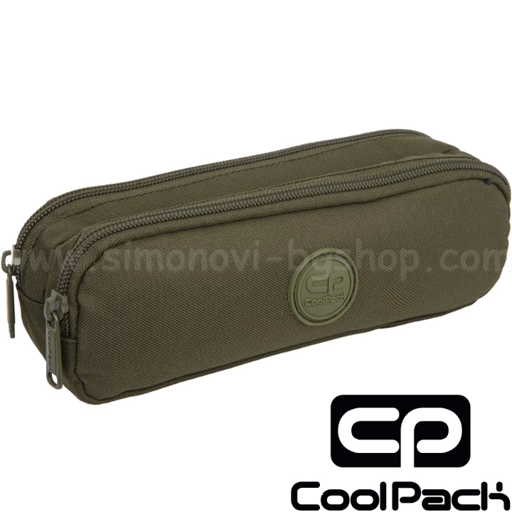2023 Cool Pack Clio Two-zip toiletry bag rpet Olive F069640