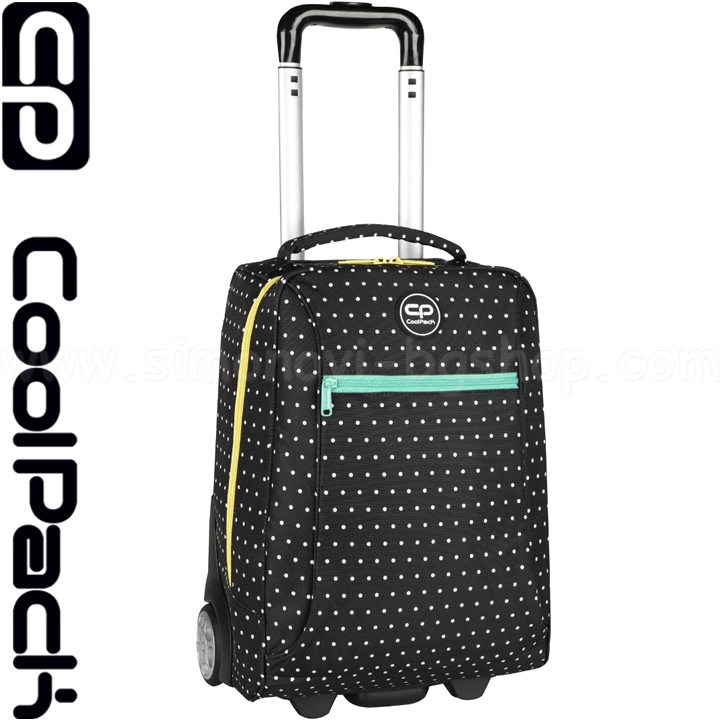 2022 Cool Pack Rucsac compact pe roți Rainbow Dots E86530