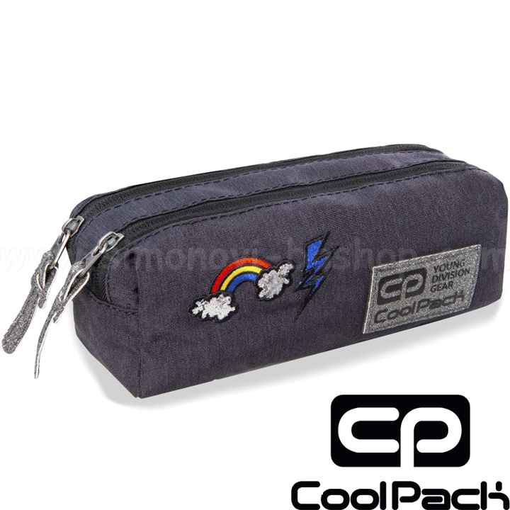 Cool Pack EDGE     Sparkling Badges Grey B69085