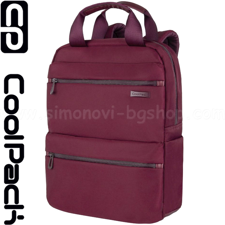 Cool Pack Hold Rucsac Business Burgundy E54010