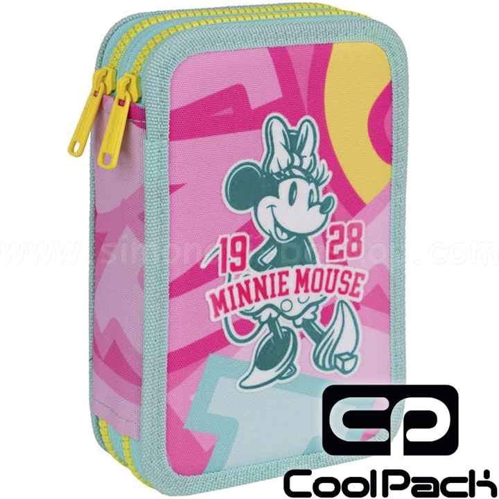 2024 Cool Pack Jumper 2 School Bag with Two Zips and Accessories Minnie Mouse F0