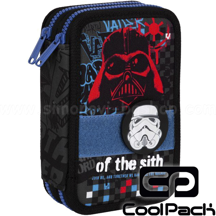 2024 Cool Pack Jumper 2 School Bag with Two Zips and Accessories Star Wars F0667