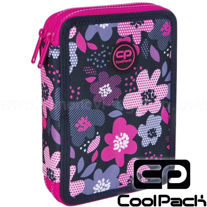 2023 Cool pack Jumper XL Full two-zip toiletry bag Bloom D077320