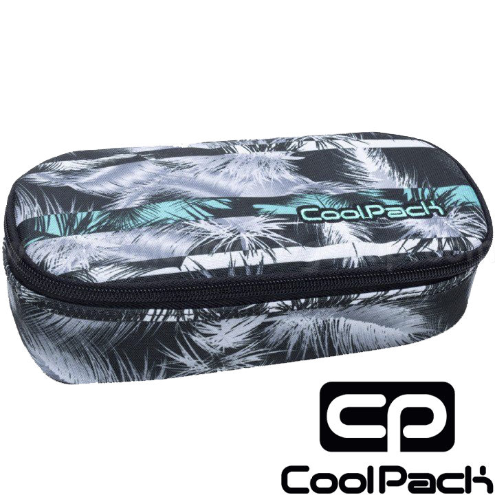 2023 Cool Pack Campus Round Toiletry Palms Tree Mint B62004