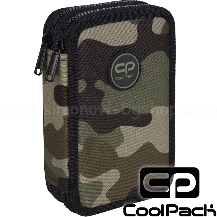 2023 Cool Pack Jumper 2 Full Two-Zip Toiletry Bag Soldier E66572