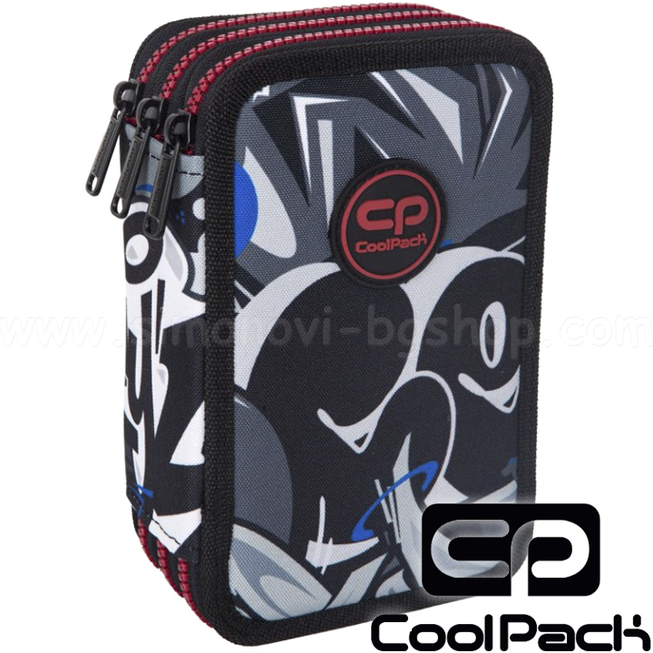 2023 Cool Pack Jumper 3 Full 3-Zip Toiletry Kit Street Art F067706