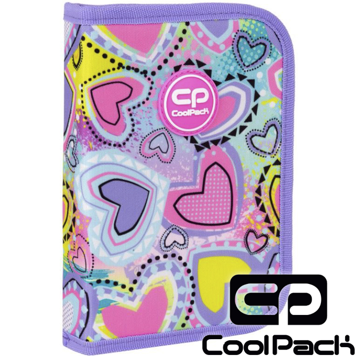 2024 Cool Pack Clipper School Kit - Empty Pastel Hearts F076832
