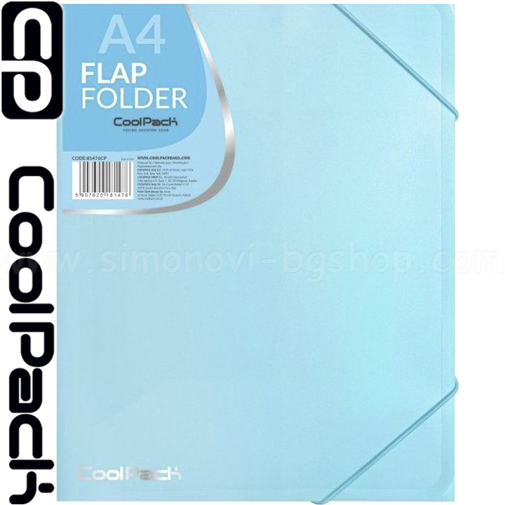 Cool Pack    A4 PVC Blue81476