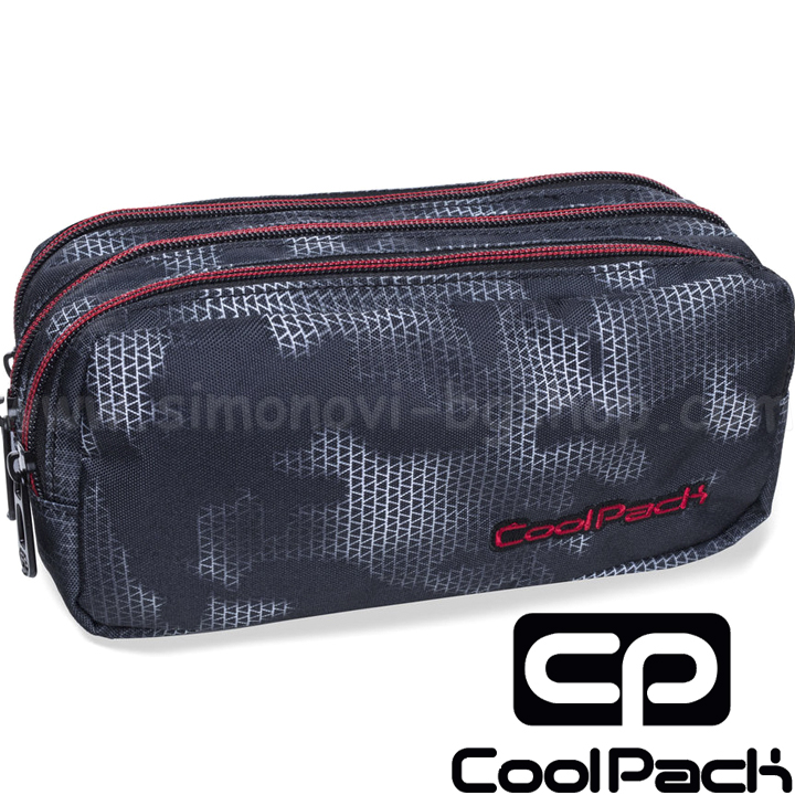 Cool Pack Primus Nessezer with three zippers Misty Red B60006