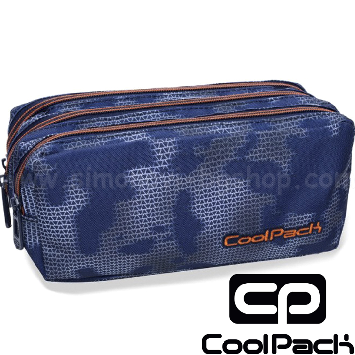 Cool Pack Primus Nesiezer with three zippers Misty Tangerine B60002