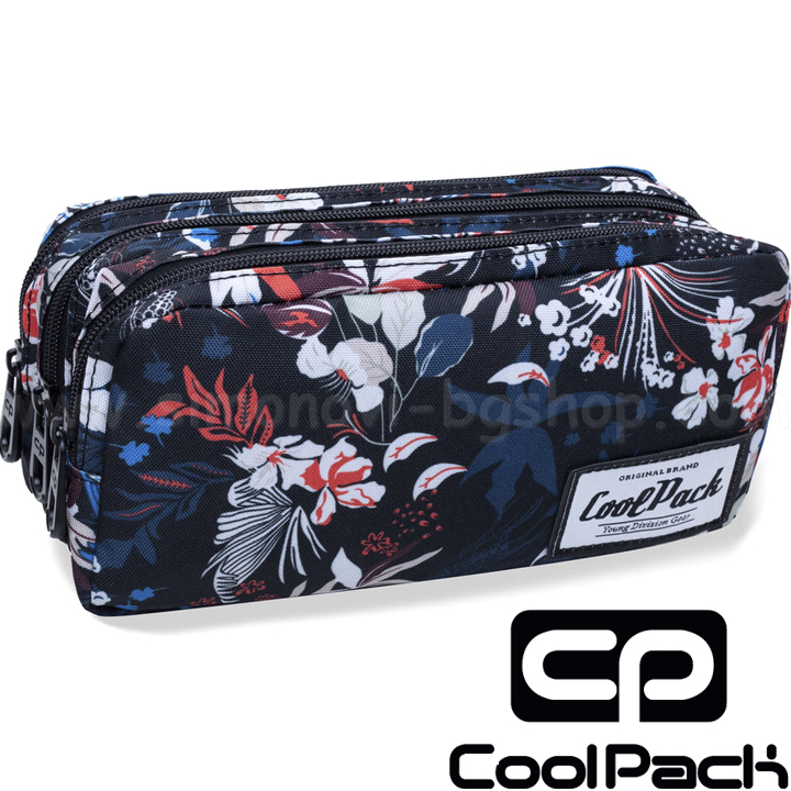 Cool Pack Primus Nessser with three zippers Ocean Garden B60023