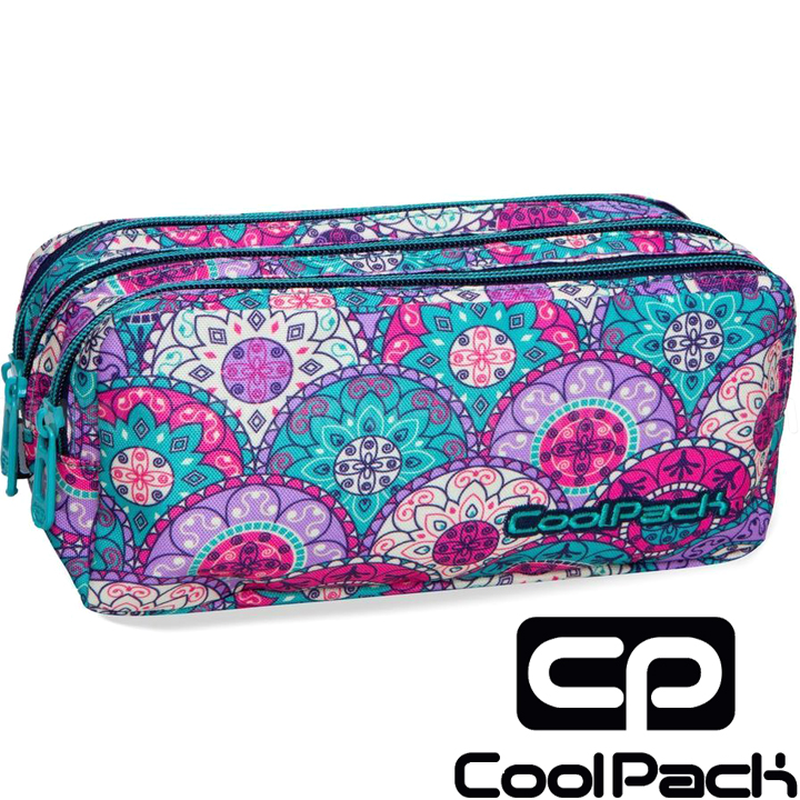 Cool Pack Primus Nessezer with three zips Pastel Orient B60019