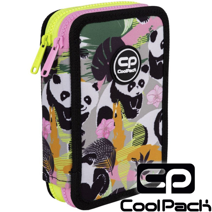 2024 Cool Pack Jumper 2 Full Duffle Bag with Two Zips Panda Gang F066829