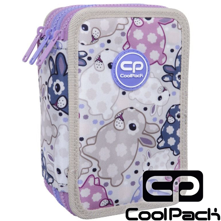 2024 Cool Pack Jumper 3 Full bag with 3 zip White Bunny F067833