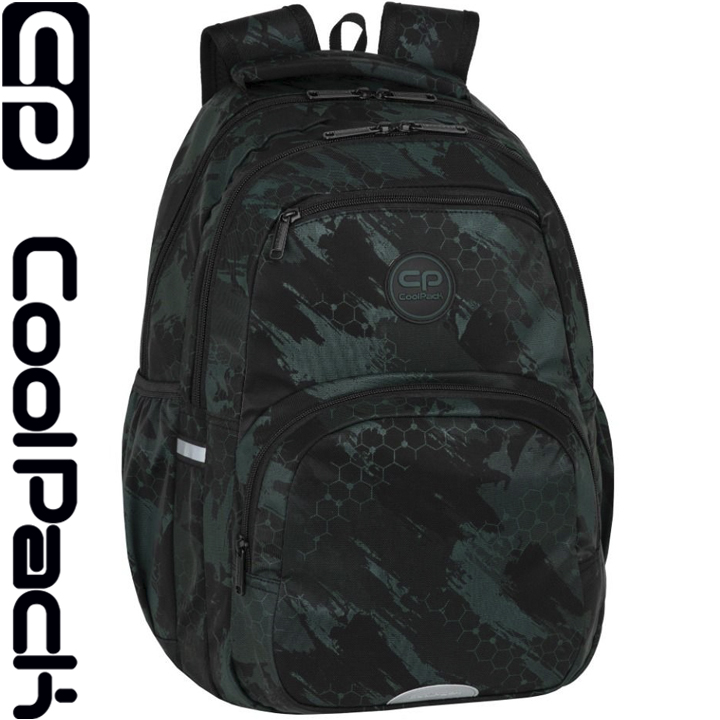 2024 Cool Pack Pick Rucsac școlar Kick Technic Green F099835