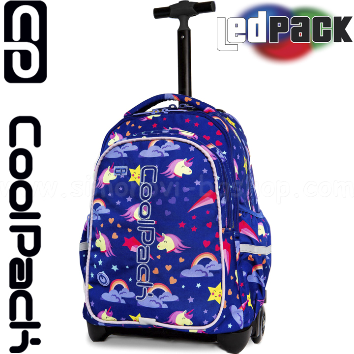 Cool Pack LED Lighting UnicornsA28208 Junior Backpack