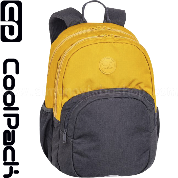 *2024 Cool Pack Rider Scoala Rucsac Mustard/Grey F059643