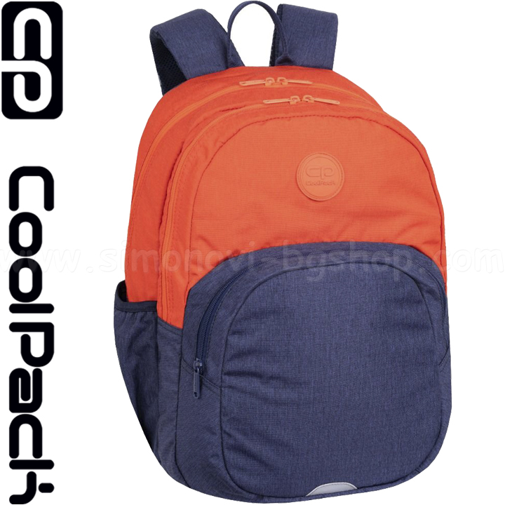 *2024 Cool Pack Rider Rucsac Scoala Portocaliu/Albastru F059644