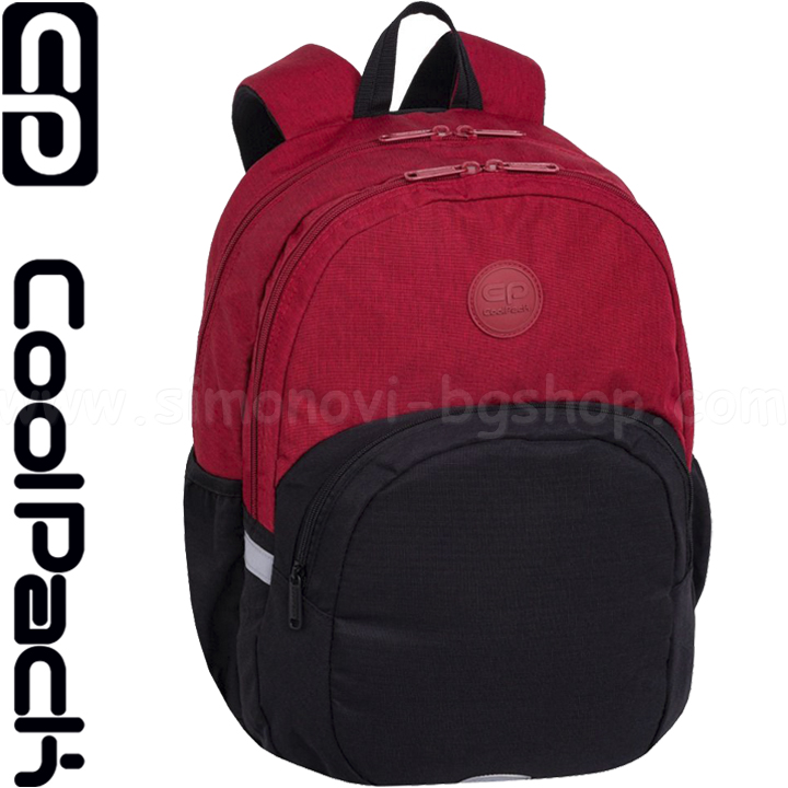 *2024 Cool Pack Rider Rucsac școlar Bordeaux/Negru F059768
