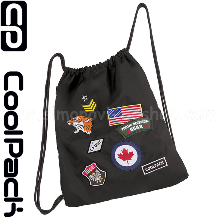 Cool Pack Sprint   Badges Black 90773