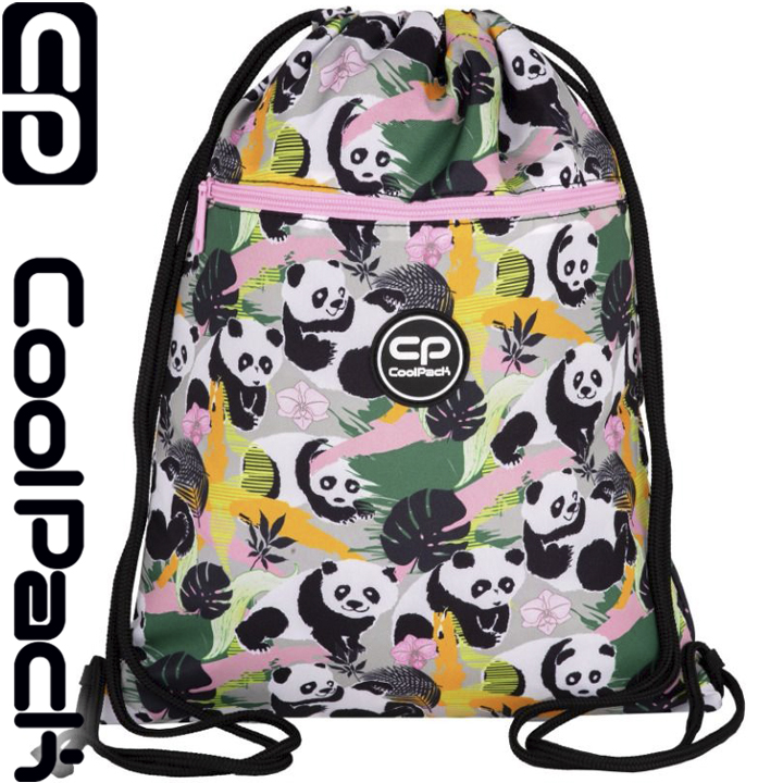 2024 Cool Pack Vert Sports Bag Panda Gang F070829