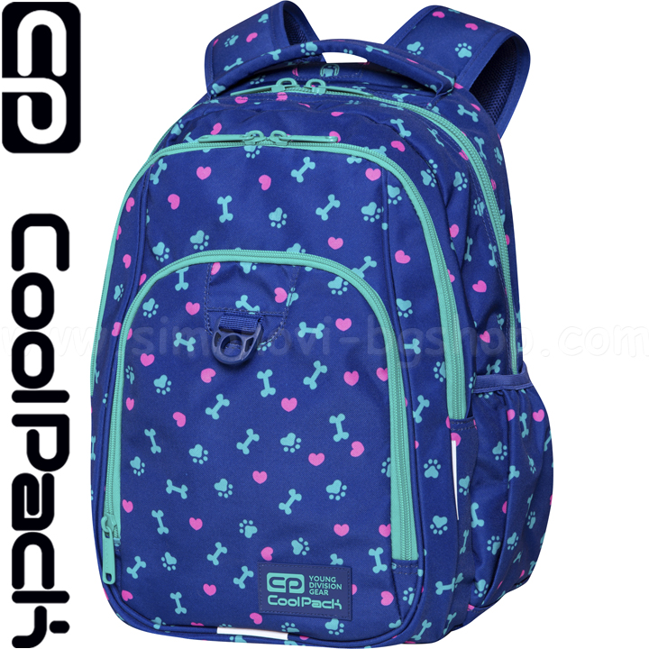 Rucsac pentru școală de pachet Cool Cool Strike Puppy Love C18253