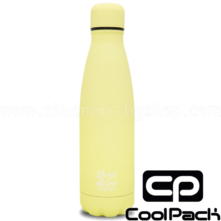 2024 Cool Pack Sticla de apă termică 500 ml Powder Yellow Z04649
