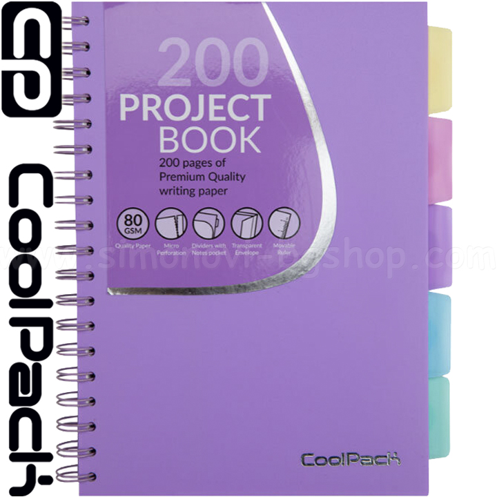 Cool Pack  B5   Pastel Violet 81346