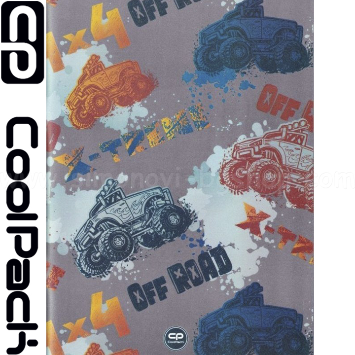 2023 Cool Pack Notebook A5 soft cover PP 60l line Offroad 52324CP