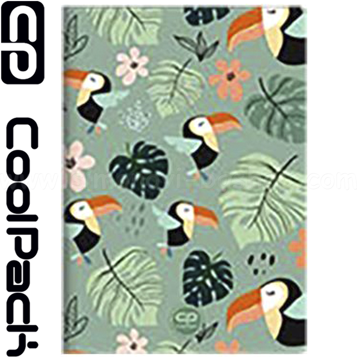 2023 Cool Pack Notebook A5 soft cover PP 60l line Toucans 52140CP