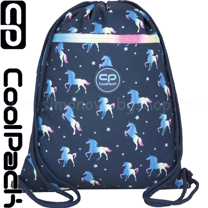 2023 Cool Pack Vert Sports Bag Blue Unicorn F070670